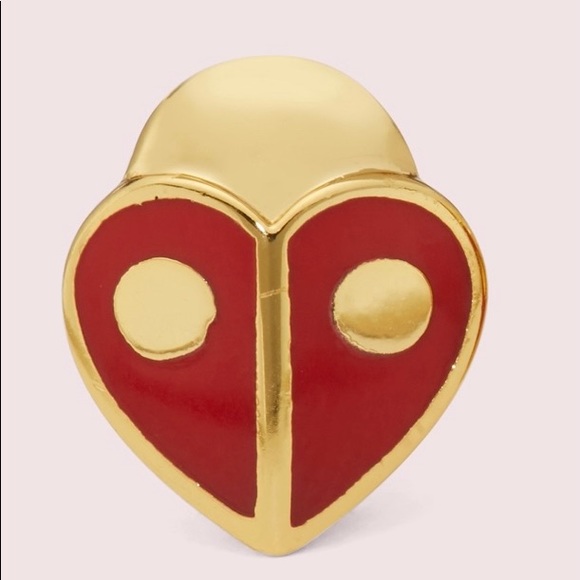 NWT Kate Spade Animal Party Ladybug Stud Earrings - Picture 4 of 5